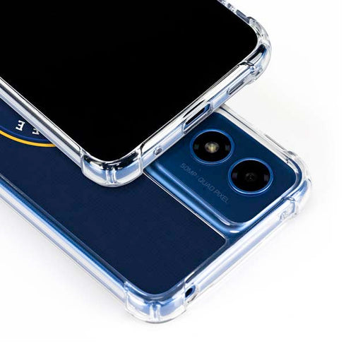 MLB Milwaukee Brewers Split Moto G 5G (2024) Clear Case